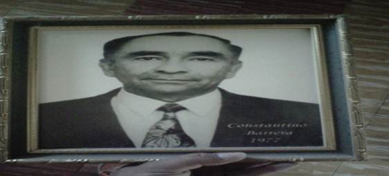 Fotografia del alcalde constantino Barreto