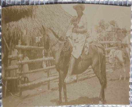FOTOGRAFIA DE SABINA CASTRO COMO ARRIERA