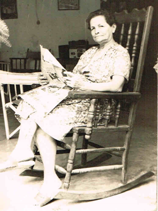 fotografia Araceli Aguilera viuda de Hernandez San Martin