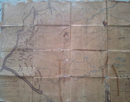 mapa de la intendencia del meta